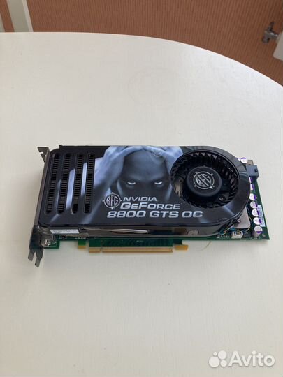 Видеокарта GeForce 8800 GTS OC
