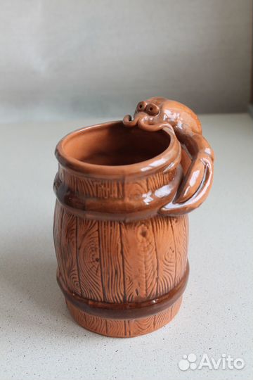 Кружка пивная «Рак, бочка». Советский период