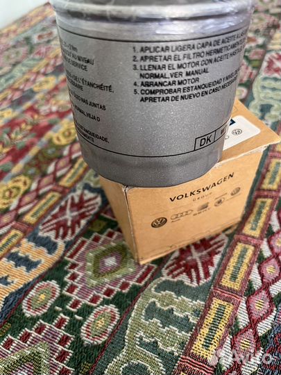 Фильтр масляный vag