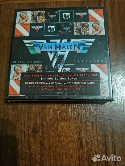 Van Halen 6 cd box