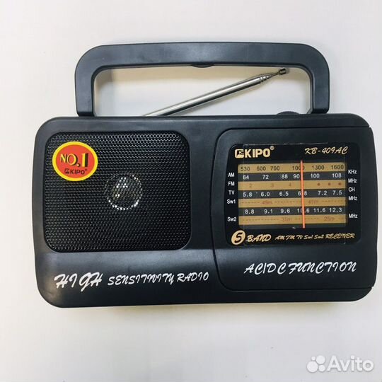 Аналоговый радиоприемник от сети кв-409ас
