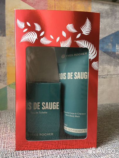 Шампунь и туалетная вода Bois de Sauge Ив Роше