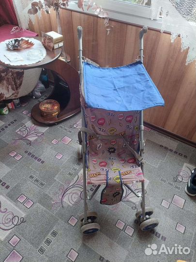 Прогулочная коляска трость бу