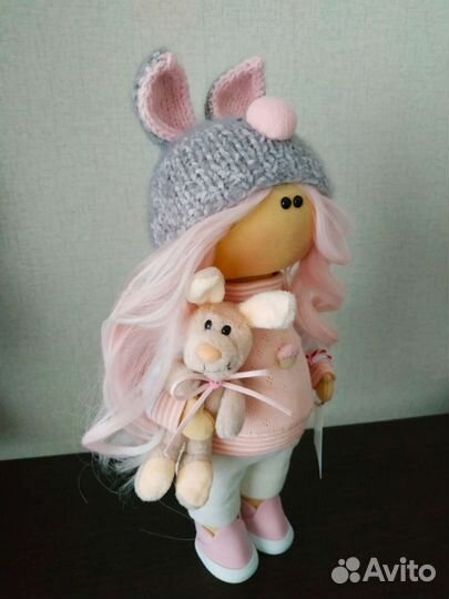 Интерьерная кукла Тильда ручной работы