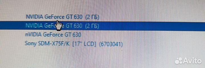 Видеокарта GT 630 2gb