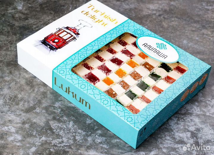 Рахат лукум турецкий LKM-3206