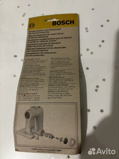 Насадки для кухонного комбайна bosch mum 4