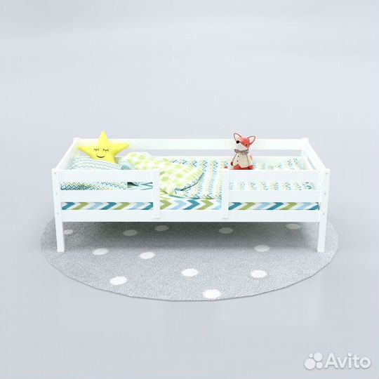 Подростковая кровать с защитными бортиками оптом