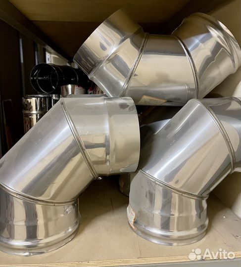 Трубы для дымохода из нержавейки