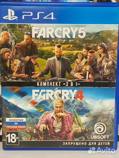 Far Cry 4 + Far Cry 5 - Double Pack PS4, русская в
