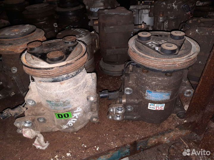 Компрессор кондиционера hyundai accent tagaz