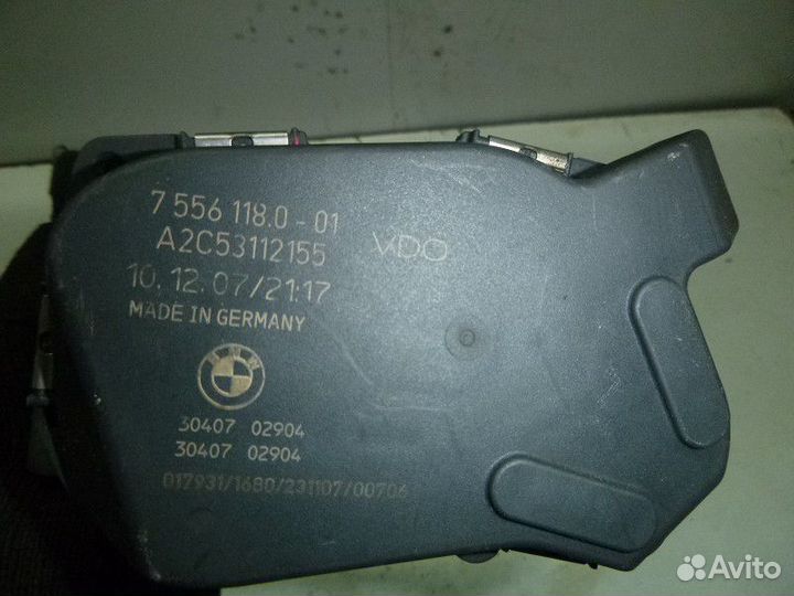 Заслонка дросельная электрическая BMW E60/E61 2003