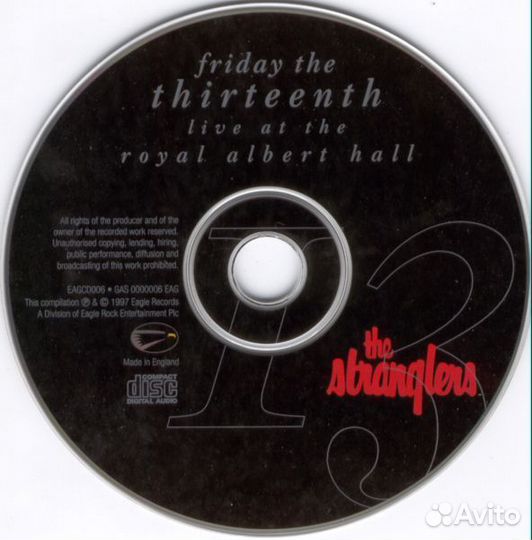 The Stranglers - Friday The Thirteenth - Live (1 C