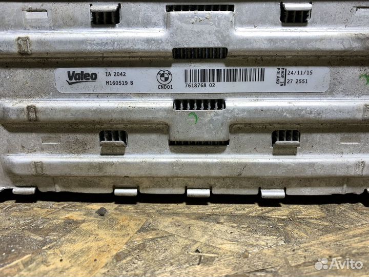 Радиатор интеркулера BMW F10 F07