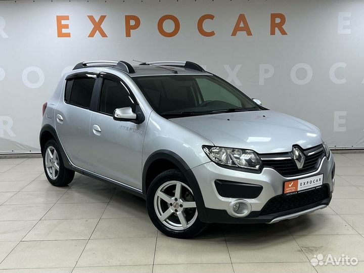 Renault Sandero Stepway 1.6 МТ, 2016, 131 818 км