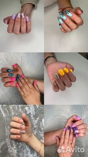 Маникюр с покрытием гель-лаком