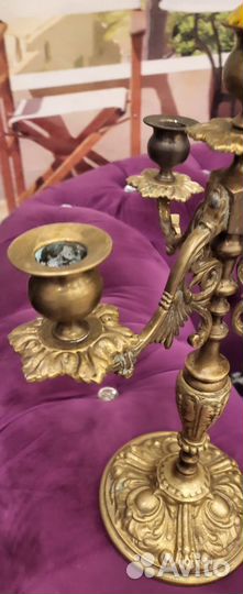 Старинный подсвечник