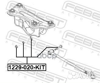 Болт с эксцентриком ремкоплект hyundai santa FE 00