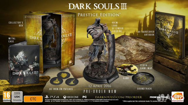 Dark souls 3 prestige edition ps4