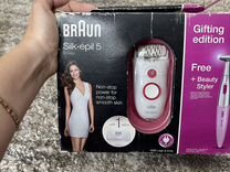 Набор. Эпилятор braun silk epil 5 +триммер braun