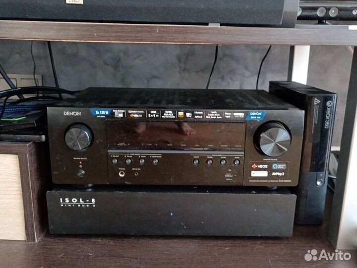 Denon avr-s650h ресивер 5.2 black