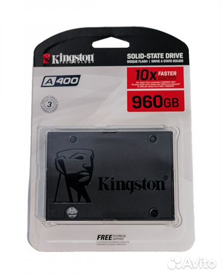 960 гб SSD накопитель Kingston A400