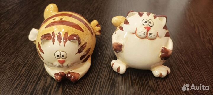 Солонка и перечница Коты