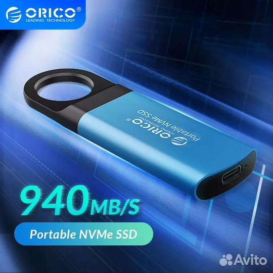 Портативный ssd USB type c