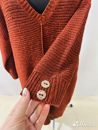 Платье вязаное женское