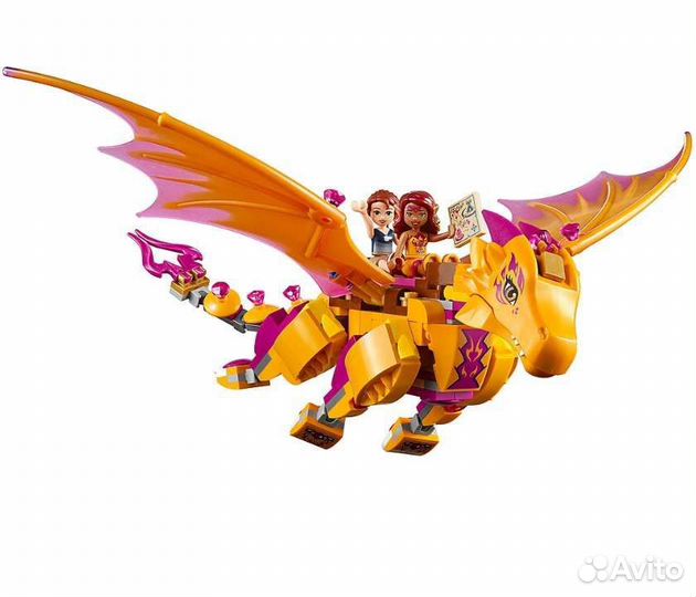 Lego Elves Лавовая пещера дракона огня 41175 новый