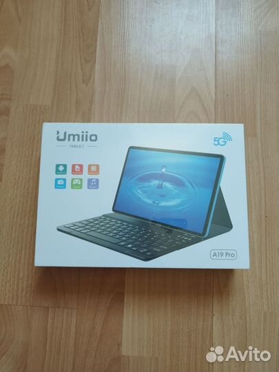 Новый планшет Umiio a19pro 6/128гб с клавиатурой