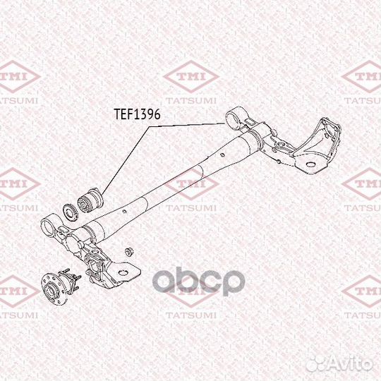 Сайлентблок балки зад opel Astra 04- C9794