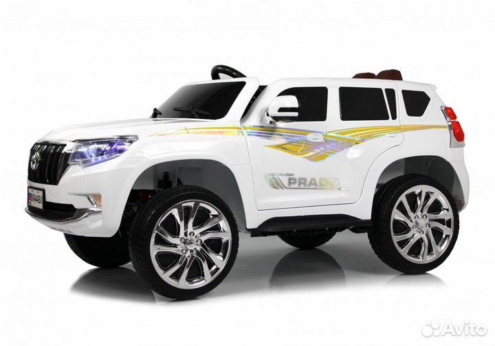 Детский электромобиль, Toyota Prado, новый