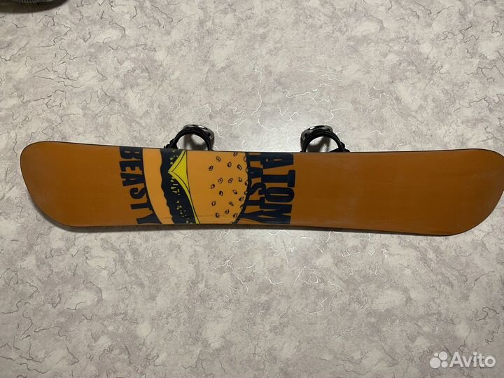 Сноуборд комплект мужской,ботинки 43р