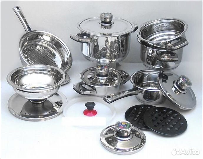 Набор посуды Millerhaus MH-9001, 19 предметов