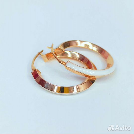 Золотые серьги