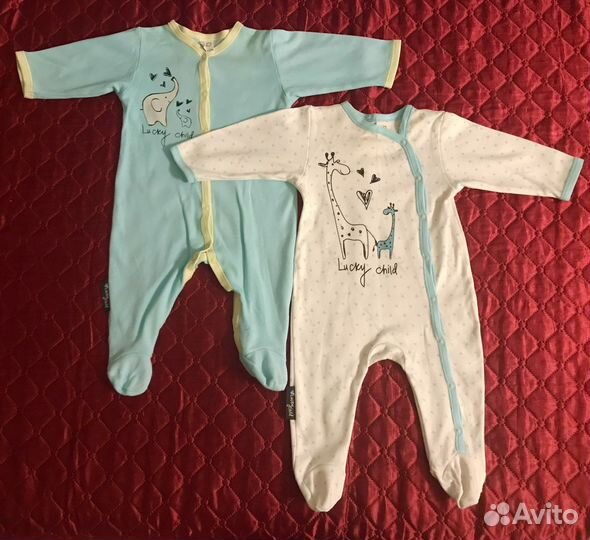 Детская одежда для мальчиков от 0 до 6 месяцев