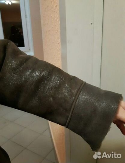 Натуральная дубленка 54-56р