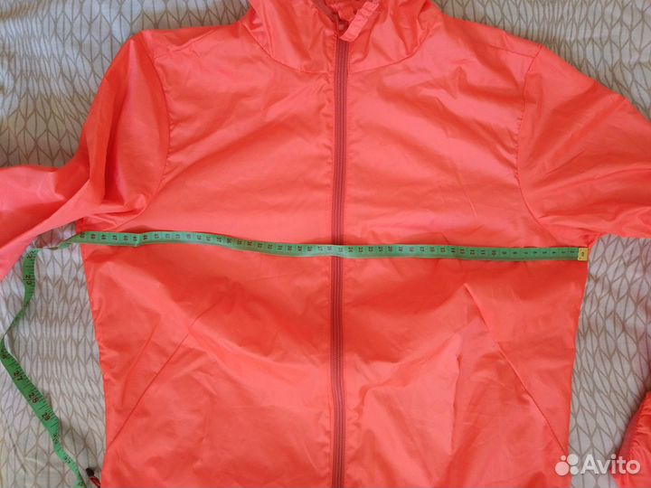 Беговая ветровка женская kalenji коралловая, S