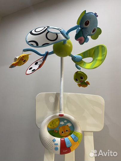 Мобиль tinylove с ночником и музыкальной шкатулкой