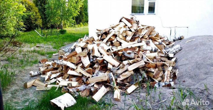 Дрова колотые от 1 куба