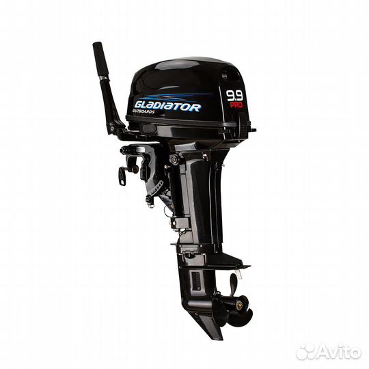Лодочный мотор gladiator G9.9PRO FHS. Новый