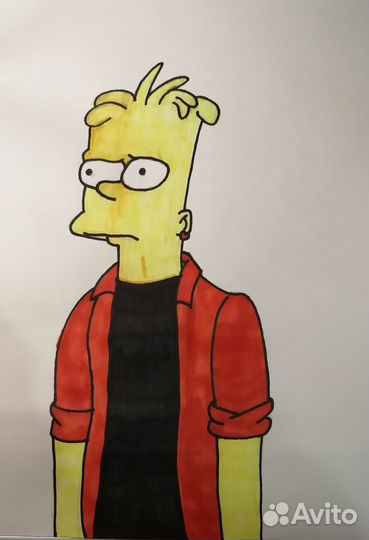 Рисунки на заказ мультяшки