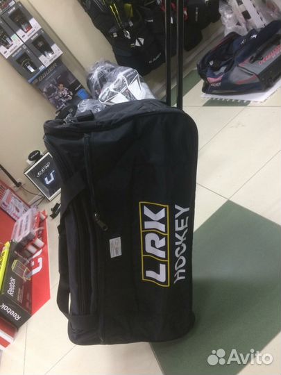 Баул хоккейный на колесах LRK hockey YTH