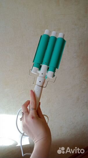 Плойка тройная для волос