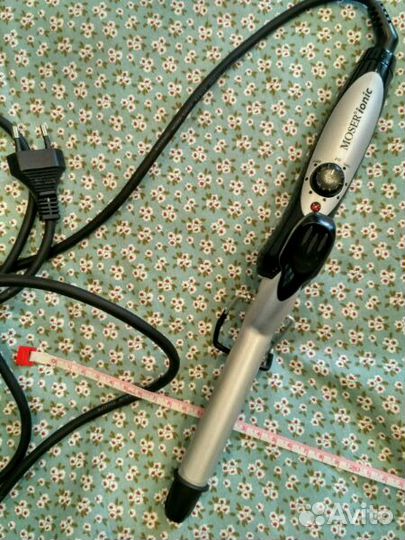 Плойка moser ionic щипцы для завивки с терморегуля