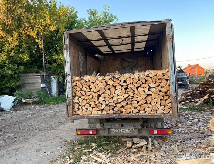 Дрова березовые колотые