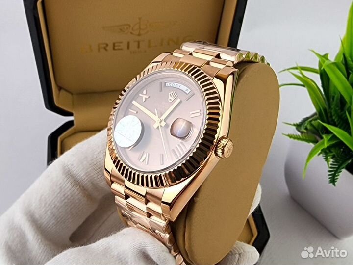 Мужские механические часы Rolex Day Date lux