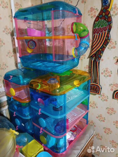 Клетки и домики для хомяка