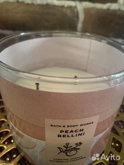 Bath and body works свеча